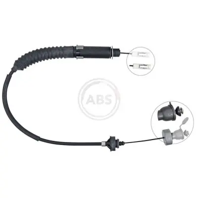 Cable de accionamiento, accionamiento del embrague A.B.S. K26810 Envío Gratis